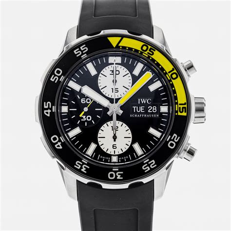 iwc iw3767-02|IWC Aquatimer Chronograph Automatic SS .